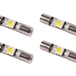 Load image into Gallery viewer, Diode Dynamics 28mm SMF1 LED Bulb - Cool - White Set of 4 - Main Product View