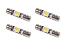 Load image into Gallery viewer, Diode Dynamics 28mm SMF1 LED Bulb - Red Set of 4 - Main Product View