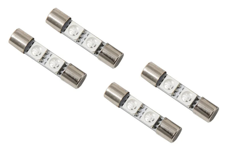 Diode Dynamics 28mm SMF2 LED Bulb - Amber Set of 4 - Main Product View
