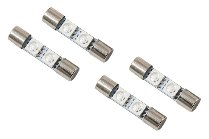 Diode Dynamics 28mm SMF2 LED Bulb - Blue Set of 4 - Main Product View