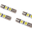 Load image into Gallery viewer, Diode Dynamics 28mm SMF2 LED Bulb - Cool - White Set of 4 - Main Product View
