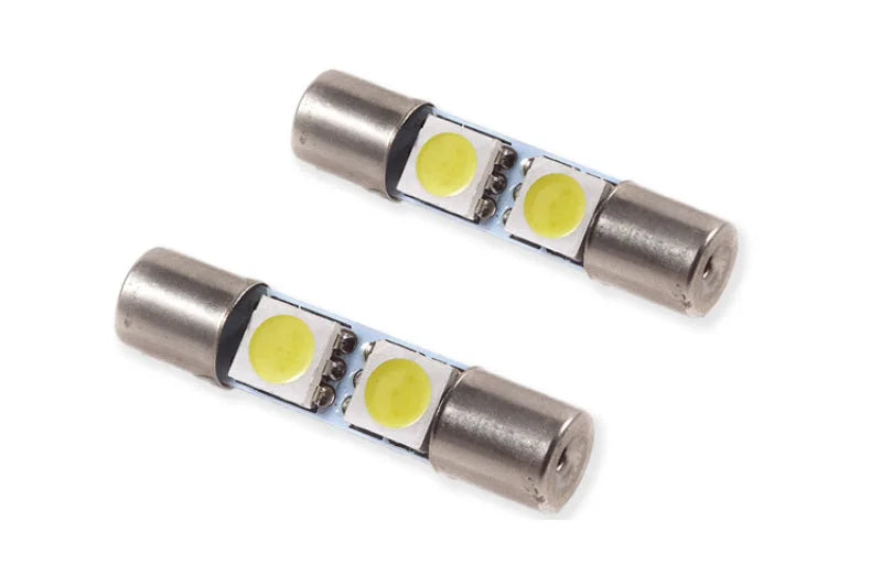 Diode Dynamics 28mm SMF2 LED Bulb - Cool - White (Single) - Side View