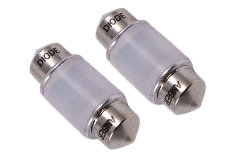 Diode Dynamics 29mm HP6 LED Bulb - Amber (Pair) - Main Product View