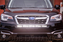 Load image into Gallery viewer, Diode Dynamics 30 In LED Light Bar Single Row Straight - Amber Combo Each Stage Series - Side View