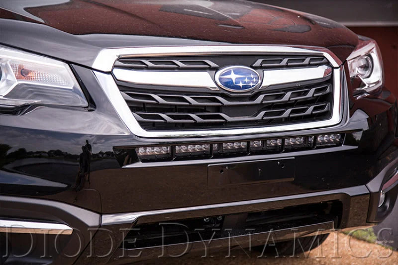 Diode Dynamics 30 In LED Light Bar Single Row Straight - Amber Combo Each Stage Series - Additional View 6