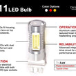 Load image into Gallery viewer, Diode Dynamics 3157 LED Bulb HP11 LED - Amber (Single) - Side View