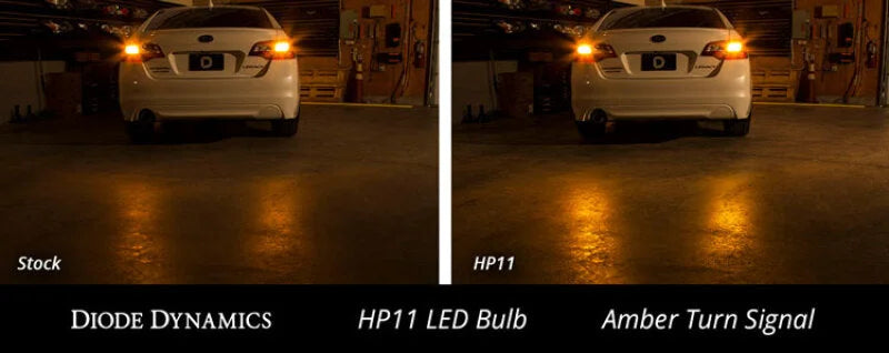 Diode Dynamics 3157 LED Bulb HP11 LED - Amber (Single) - Installation View