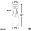 Load image into Gallery viewer, Diode Dynamics 3157 LED Bulb HP11 LED - Amber (Single) - Additional View 5