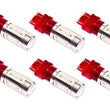 Load image into Gallery viewer, Diode Dynamics 3157 LED Bulb HP11 LED - Red Set of 6 - Main Product View