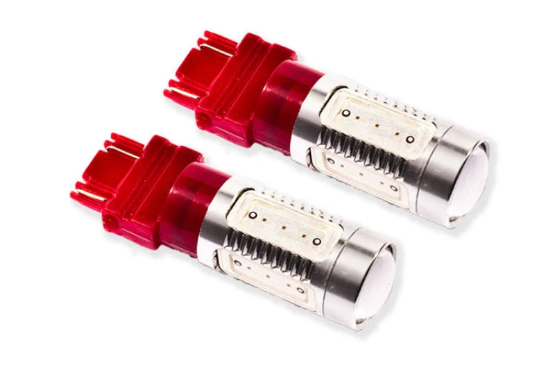 Diode Dynamics 3157 LED Bulb HP11 LED - Red (Single) - Back View