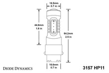 Load image into Gallery viewer, Diode Dynamics 3157 LED Bulb HP11 LED - Red (Single) - Installation View
