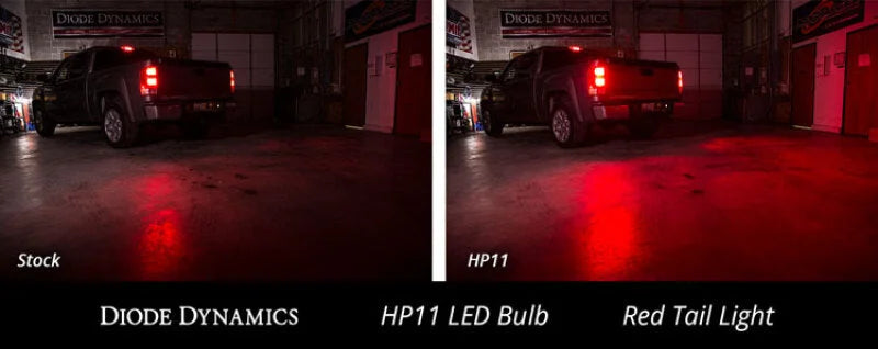 Diode Dynamics 3157 LED Bulb HP11 LED - Red (Single) - Additional View 5