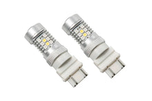 Load image into Gallery viewer, Diode Dynamics 3157 LED Bulb HP24 Dual-Color LED - Red - White (Pair) - Main Product View