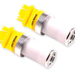 Load image into Gallery viewer, Diode Dynamics 3157 LED Bulb HP48 LED - Amber (Single) - Back View