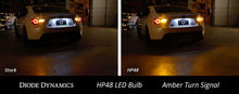 Load image into Gallery viewer, Diode Dynamics 3157 LED Bulb HP48 LED - Amber (Single) - Installation View