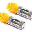 Load image into Gallery viewer, Diode Dynamics 3157 LED Bulb XP80 LED - Amber (Pair) - Main Product View