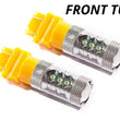 Load image into Gallery viewer, Diode Dynamics 3157 LED Bulb XP80 LED - Amber Set of 4 - Side View