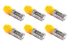 Load image into Gallery viewer, Diode Dynamics 3157 LED Bulb XP80 LED - Amber Set of 6 - Main Product View