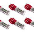 Load image into Gallery viewer, Diode Dynamics 3157 LED Bulb XP80 LED - Red Set of 6 - Main Product View