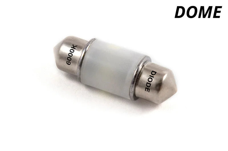 Diode Dynamics 31mm SMF2 LED Bulb - Cool - White (Single) - Side View