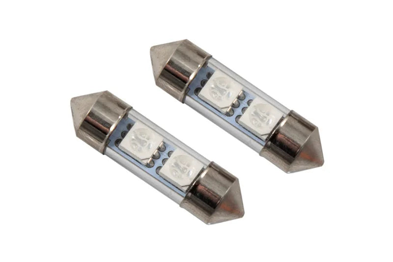 Diode Dynamics 31mm SMF2 LED Bulb - Red (Pair) - Main Product View
