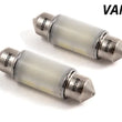 Load image into Gallery viewer, Diode Dynamics 36mm HP6 LED - Blue (Pair) - Side View