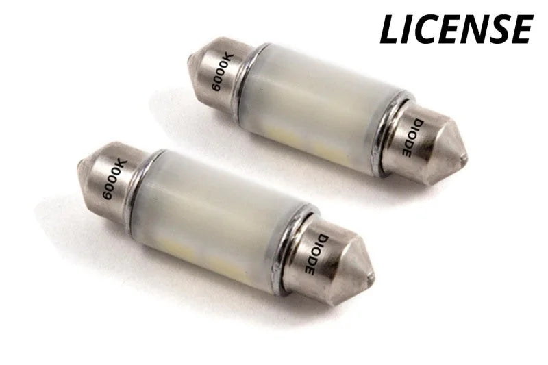 Diode Dynamics 36mm SMF2 LED Bulb - Cool - White (Pair) - Side View