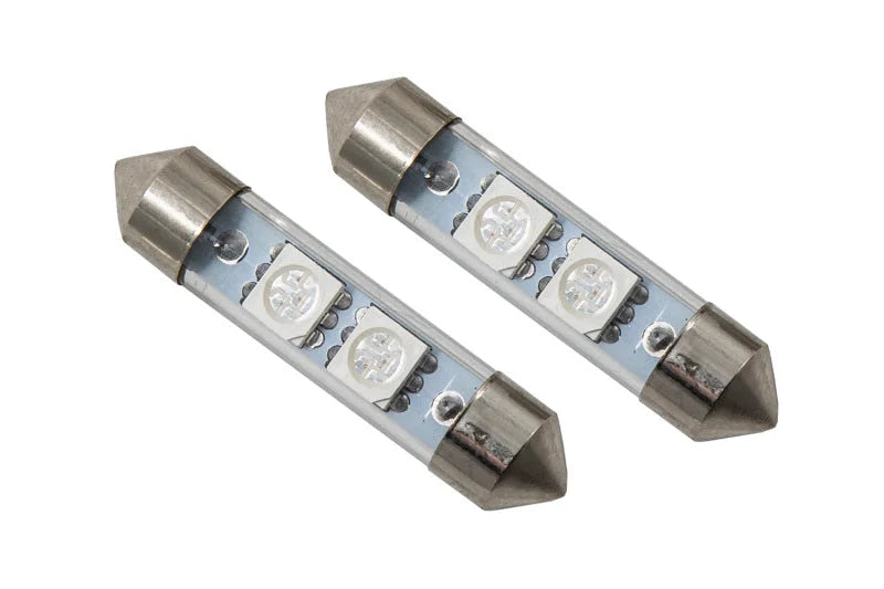 Diode Dynamics 39mm SMF2 LED Bulb - Red (Pair) - Main Product View