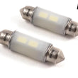 Load image into Gallery viewer, Diode Dynamics 41mm HP6 LED Bulb - Amber (Pair) - Side View