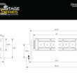 Load image into Gallery viewer, Diode Dynamics 42 In LED Light Bar Single Row Straight Clear Combo Each Stage Series - Additional View 5