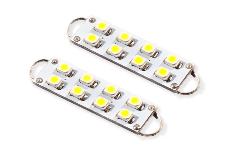 Diode Dynamics 44mm SML8 LED Bulb - Cool - White (Pair) - Main Product View