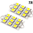 Load image into Gallery viewer, Diode Dynamics 44mm SML9 LED Bulb - Cool - White (Pair) - Back View
