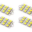 Load image into Gallery viewer, Diode Dynamics 44mm SML9 LED Bulb - Cool - White Set of 4 - Main Product View