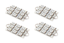 Load image into Gallery viewer, Diode Dynamics 44mm SML9 LED Bulb - Red Set of 4 - Main Product View