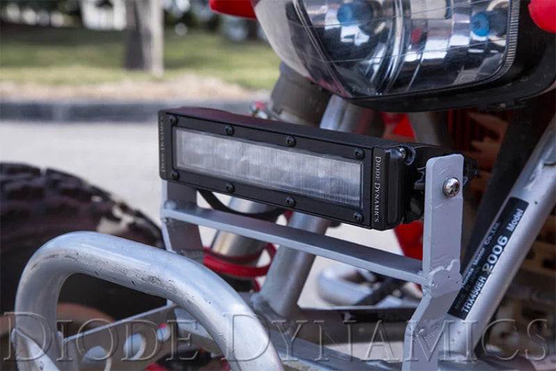 Diode Dynamics 6 In LED Light Bar Single Row Straight SS6 - White Wide Light Bar (Single) - Additional View 8