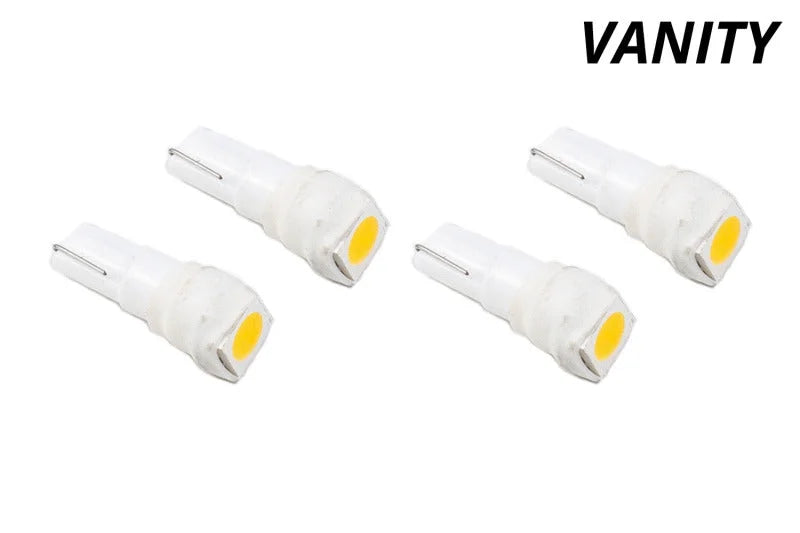Diode Dynamics 74 SMD1 LED - Amber Set of 4 - Back View