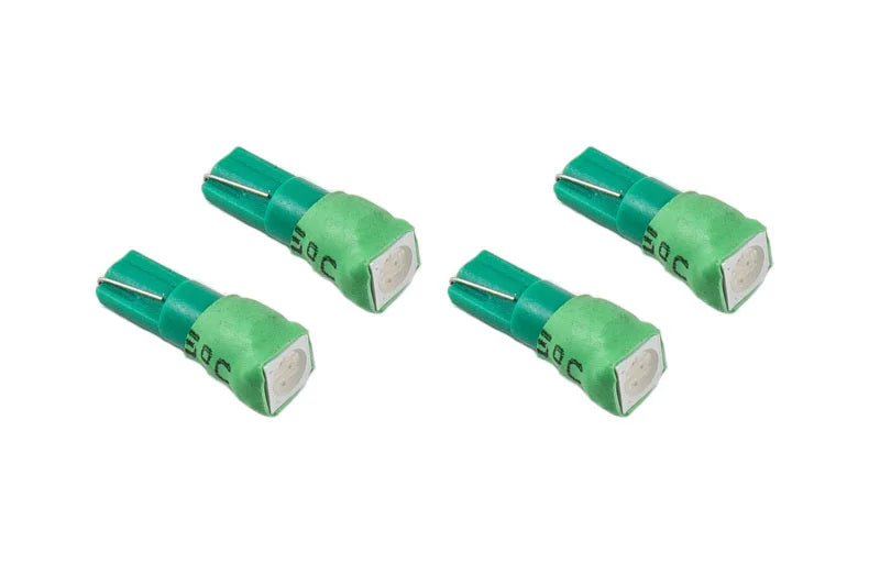Diode Dynamics 74 SMD1 LED - Green Set of 4 - Main Product View
