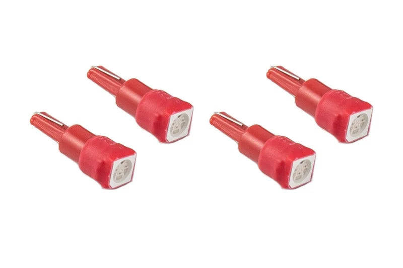 Diode Dynamics 74 SMD1 LED - Red Set of 4 - Main Product View