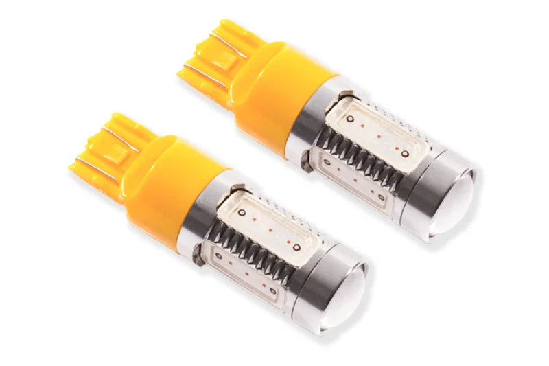 Diode Dynamics 7443 LED Bulb HP11 LED - Amber (Pair) - Main Product View