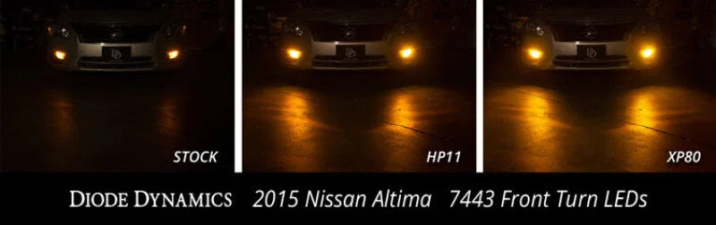 Diode Dynamics 7443 LED Bulb HP11 LED - Amber (Pair) - Additional View 6