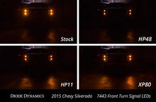 Load image into Gallery viewer, Diode Dynamics 7443 LED Bulb HP24 LED - Cool - White Switchback Set of 4 - Additional View 6
