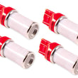 Load image into Gallery viewer, Diode Dynamics 7443 LED Bulb HP48 LED - Red Set of 4 - Main Product View