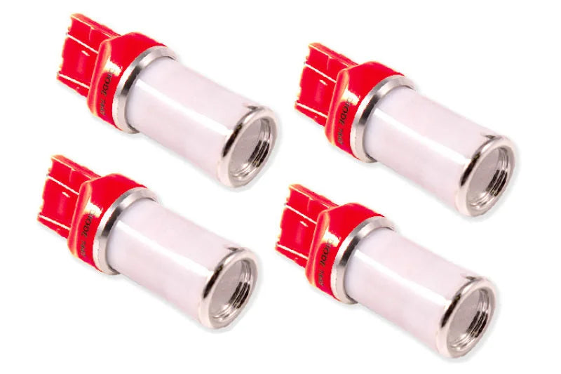 Diode Dynamics 7443 LED Bulb HP48 LED - Red Set of 4 - Main Product View