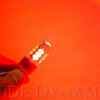 Load image into Gallery viewer, Diode Dynamics 7443 LED Bulb HP48 LED - Red Set of 4 - Back View