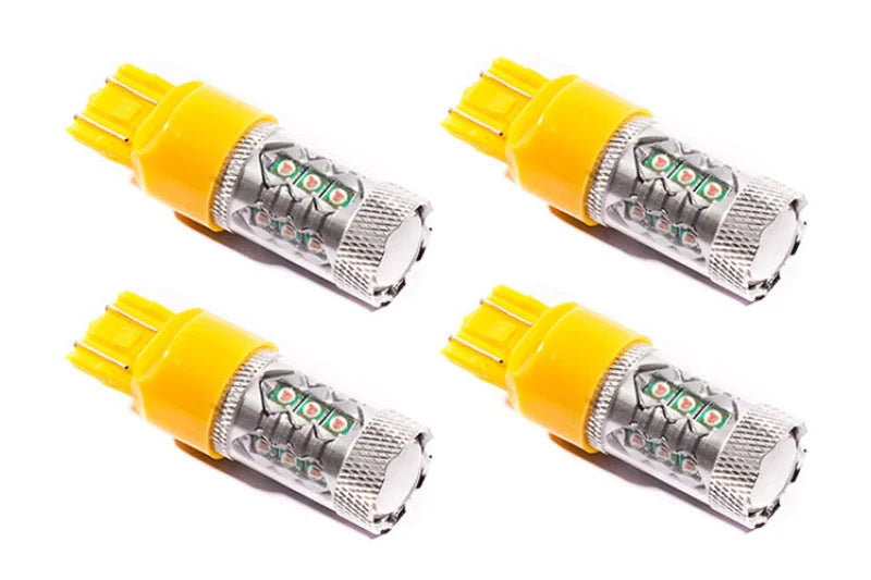 Diode Dynamics 7443 LED Bulb XP80 LED - Amber Set of 4 - Main Product View