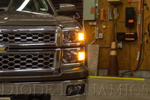 Load image into Gallery viewer, Diode Dynamics 7443 LED Bulb XP80 LED - Amber Set of 4 - Side View