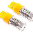 Load image into Gallery viewer, Diode Dynamics 7443 LED Bulb XP80 LED - Amber (Single) - Side View
