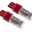 Load image into Gallery viewer, Diode Dynamics 7443 LED Bulb XP80 LED - Red (Pair) - Main Product View