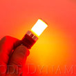 Load image into Gallery viewer, Diode Dynamics 7443 LED Bulb XP80 LED - Red (Single) - Back View