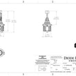 Load image into Gallery viewer, Diode Dynamics 9005/9011/H10 White SL2 LED Bulb (one) - Side View